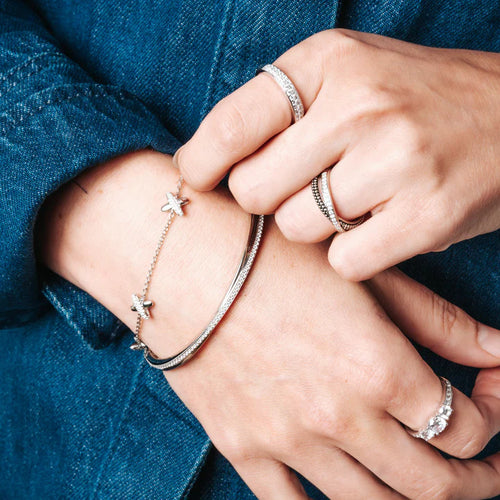 Ti Sento 12020ZI Silver Ring