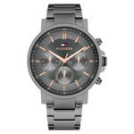 Tommy Hilfiger 1710711 Grey Steel Dark Grey Dial Multi-function Men's Watch