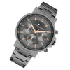 Tommy Hilfiger 1710711 Grey Steel Dark Grey Dial Multi-function Men's Watch