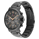 Tommy Hilfiger 1710711 Grey Steel Dark Grey Dial Multi-function Men's Watch