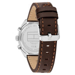 Tommy Hilfiger 1710719 Brown Leather Forest Green Dial Chronograph Men's Watch