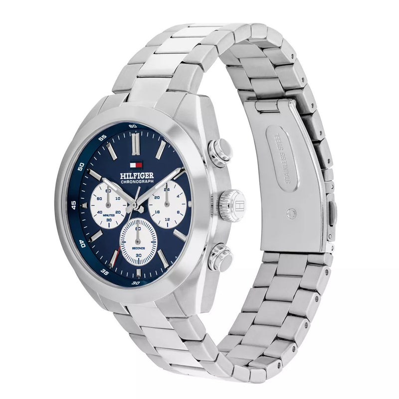 Tommy Hilfiger 1710722 Hudson Stainless Steel Dial Men's Watch