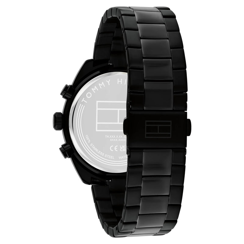 Tommy Hilfiger 1710724 Black Steel Chronograph Men's Watch