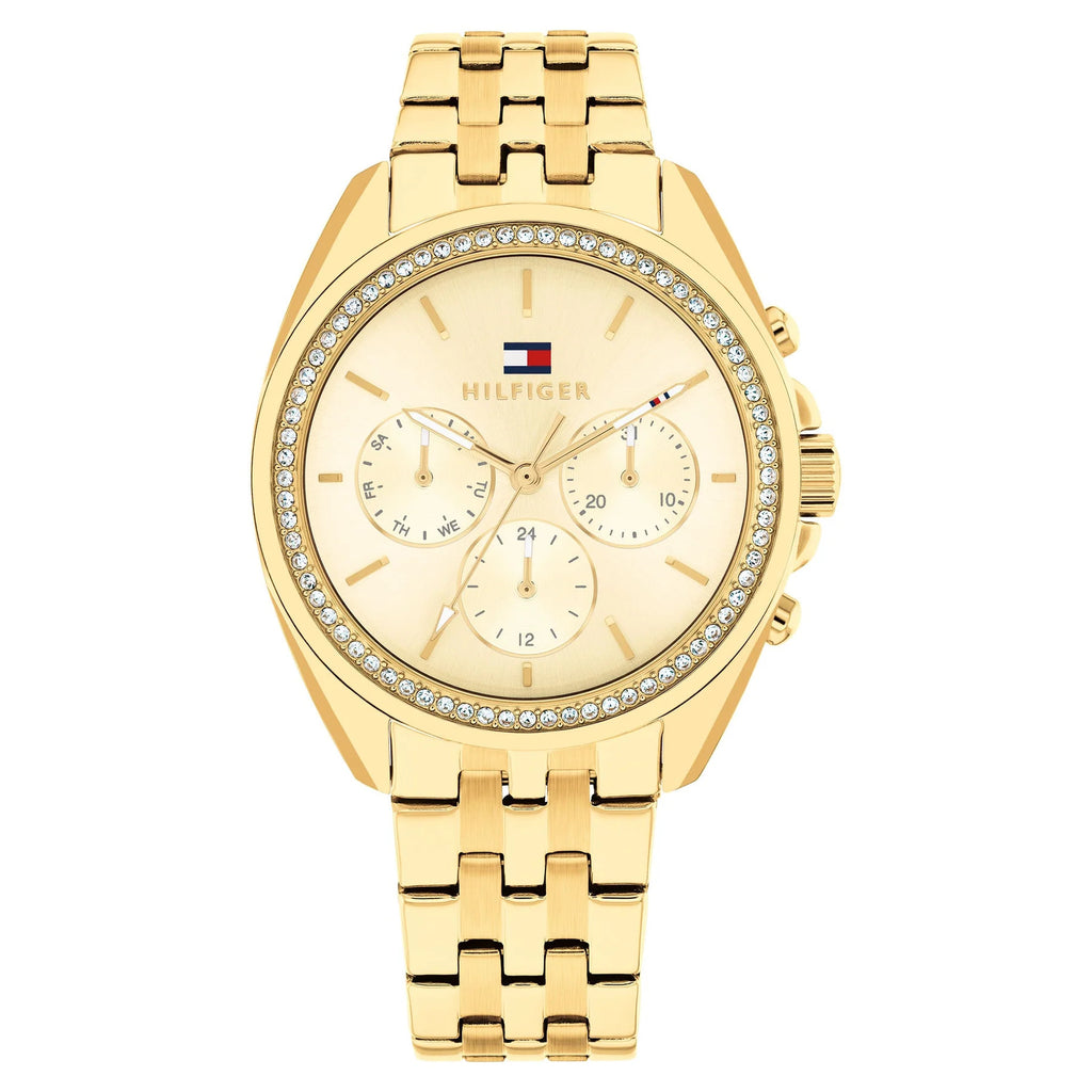 Tommy Hilfiger 1782803 Gold Steel Multi-function Women's Watch