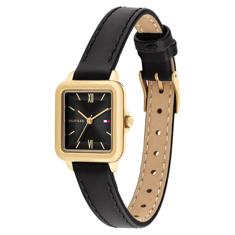 Tommy Hilfiger 1782835 Black Leather Women's Watch