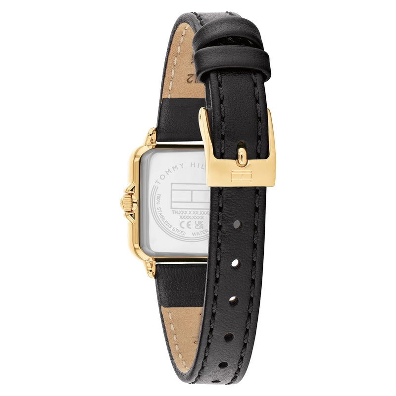 Tommy Hilfiger 1782835 Black Leather Women's Watch