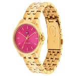 Tommy Hilfiger 1782854 Gold Steel Pink Dial Women's Watch
