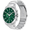 Tommy Hilfiger 1792088 Green Silver Colour Men's Watch