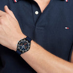 Tommy Hilfiger 1792183 Carbon Blue Dial Men's Watch