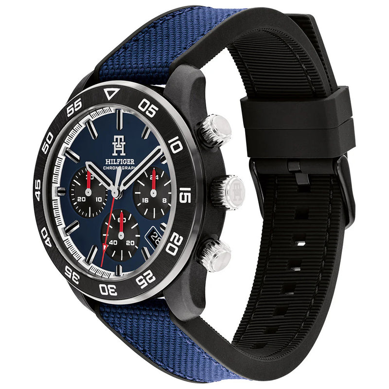 Tommy Hilfiger 1792183 Carbon Blue Dial Men's Watch