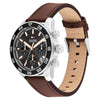 Tommy Hilfiger 1792213 Brown Leather Dark Grey Dial Chronograph Men's Watch