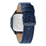 Tommy Hilfiger 1792219 Multifunction Blue Leather Strap Men's Watch