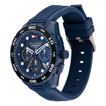 Tommy Hilfiger 1792232 Chronograph Blue Silicone Strap Men's Watch