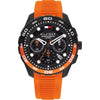 Tommy Hilfiger 1792234 Th-Regatta Orange Silicone Bracelet Men's Watch