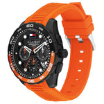 Tommy Hilfiger 1792234 Th-Regatta Orange Silicone Bracelet Men's Watch