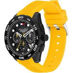 Tommy Hilfiger 1792235 Th-Regatta Yellow Silicone Bracelet Men's Watch