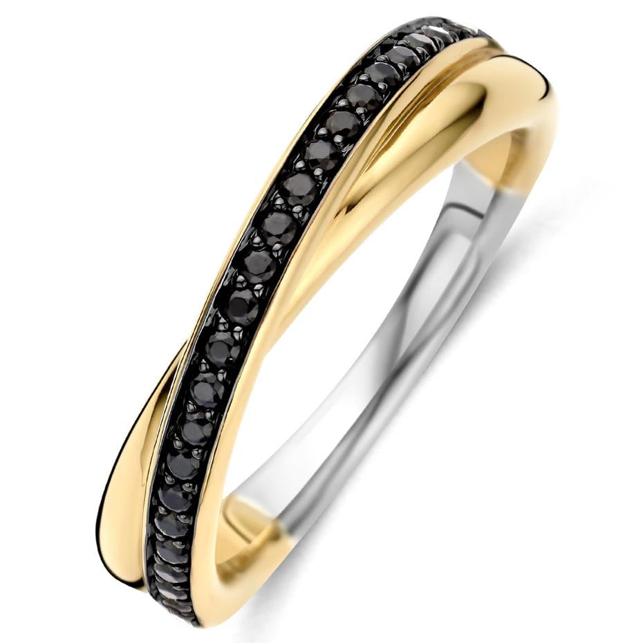 Ti Sento 1953BY Gold-Plated Silver Ring