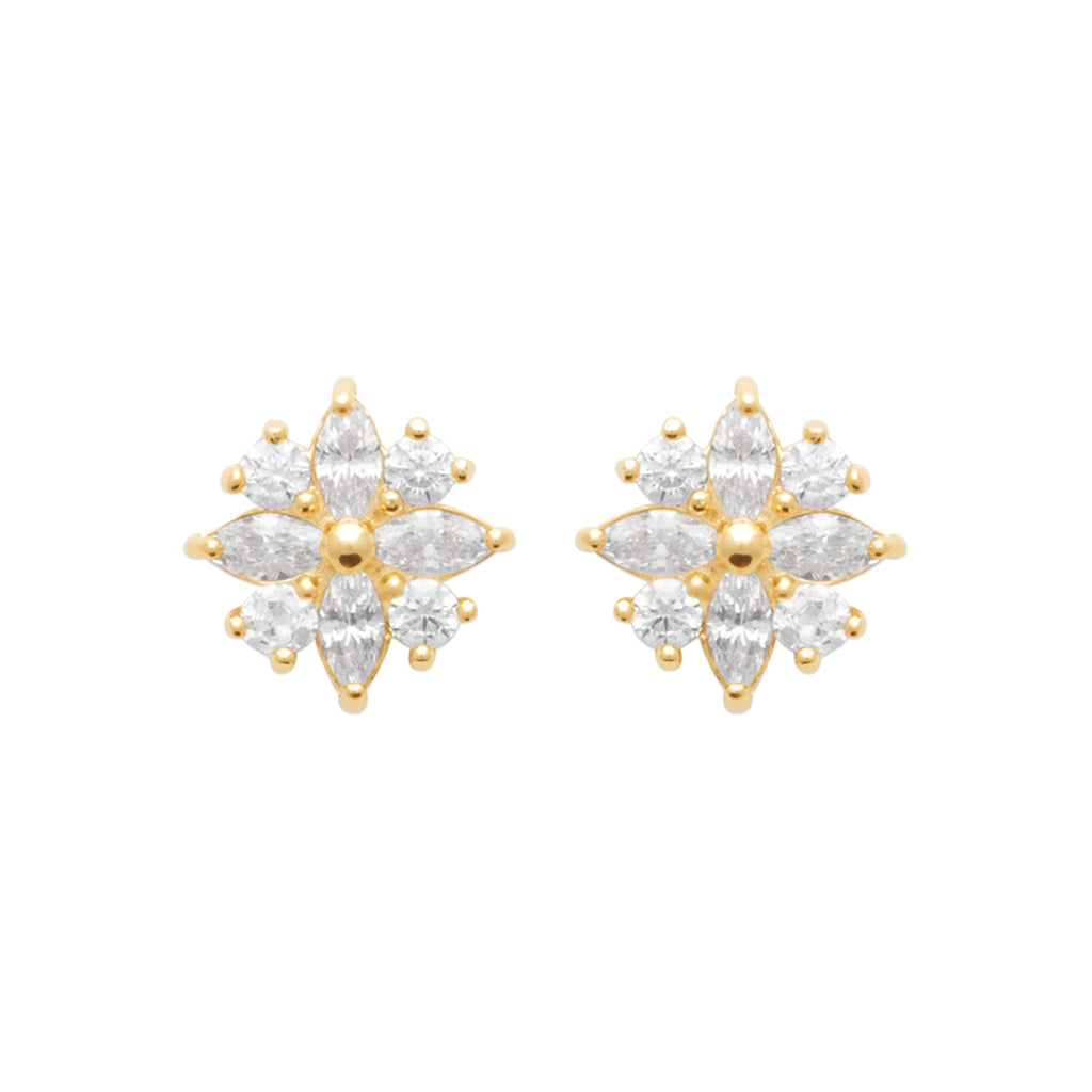 Burren Jewellery 23045810 Daisy Earrings