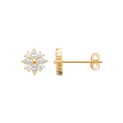 Burren Jewellery 23045810 Daisy Earrings