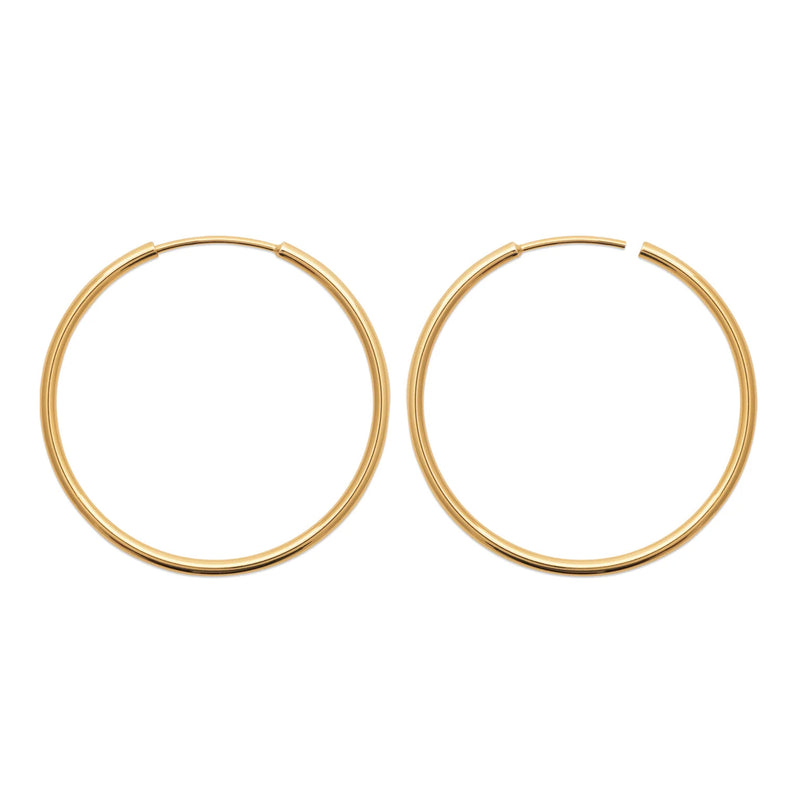 Burren Jewellery 2628630 Hoop No 2 Earrings