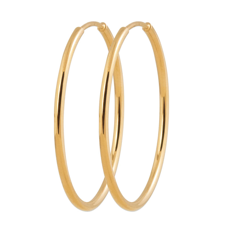 Burren Jewellery 2628630 Hoop No 2 Earrings