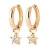 Burren Jewellery 2640010 Lucky Star Earrings
