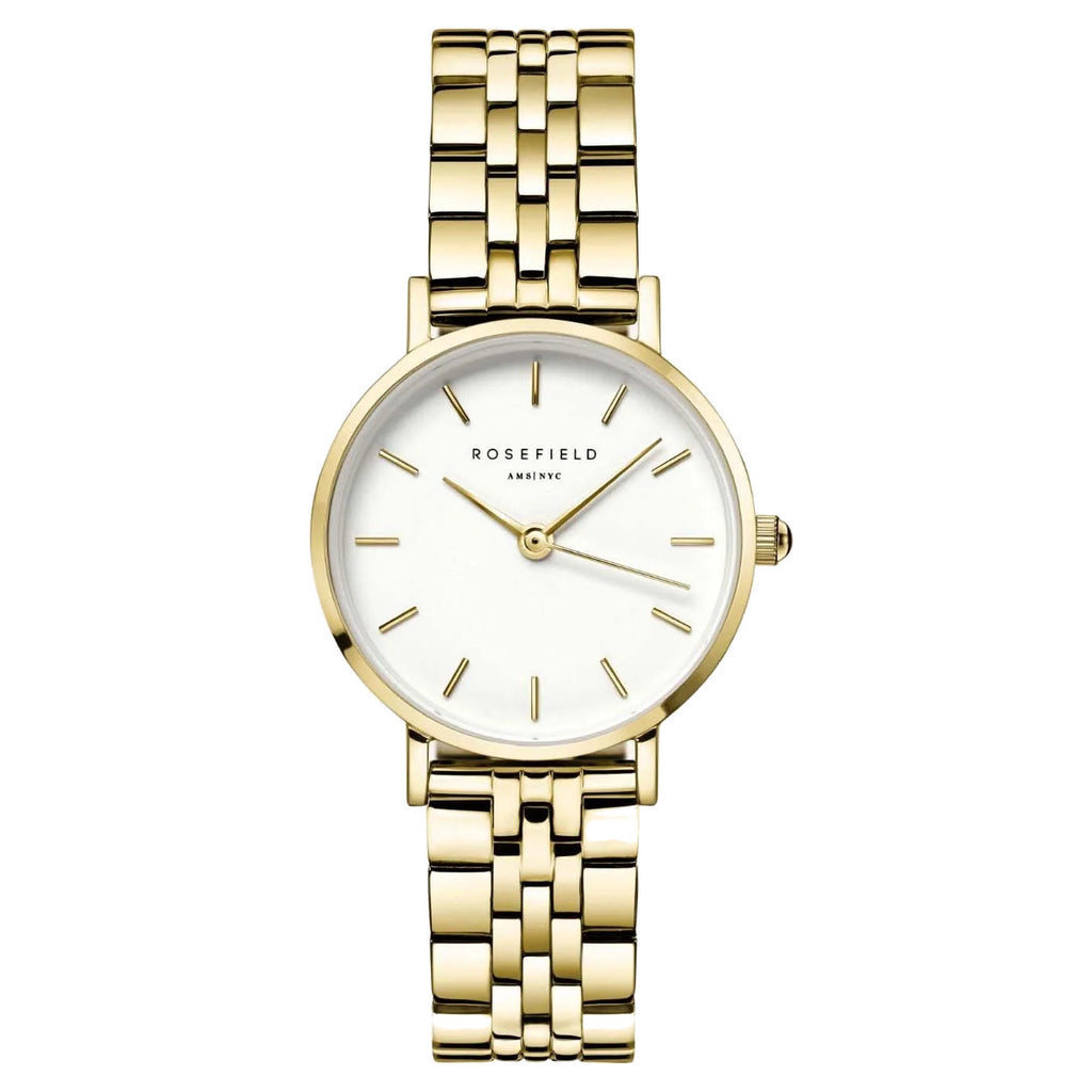 Rosefield 26WSG 267 The Small Edit White Gold Women's Bracelet Watch