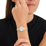 Rosefield 26WSG 267 The Small Edit White Gold Women's Bracelet Watch