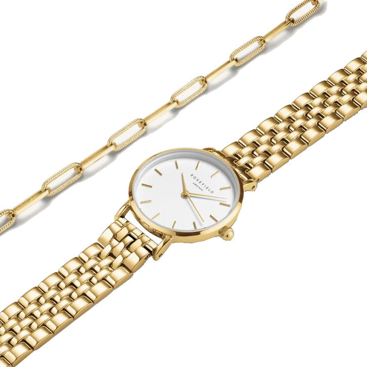 Rosefield 26WSG x278 Women's Small Edit Gold + Bracelet Set