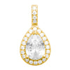 Burren Jewellery 2778010 Blue Jeans Pendant