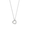 Ti Sento 34022ZI Silver Platinum Plated Necklace