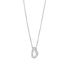 Ti Sento 34022ZI Silver Platinum Plated Necklace