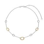 Ti Sento 34093ZY Gold-Plated Silver Necklace