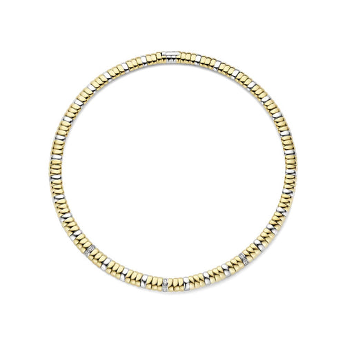 Ti Sento 34100ZY Gold-Plated Silver Necklace