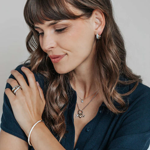 Ti Sento 34115ZY Gold-Plated Silver Necklace