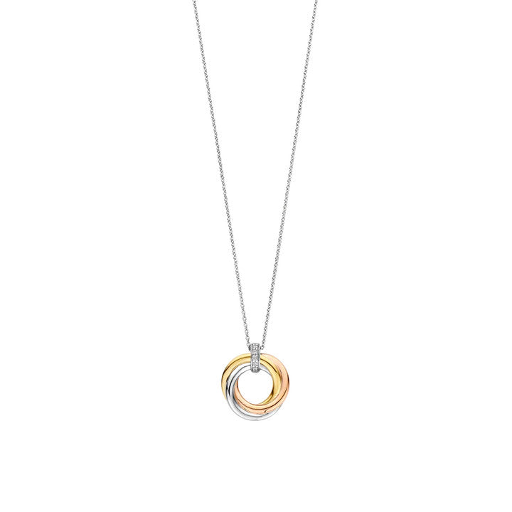 Ti Sento 3972ZT Gold-Plated Silver Necklace
