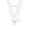 Ti Sento 3977ZY Gold-Plated Silver Necklace