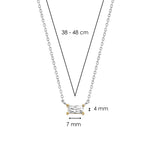 Ti Sento 3977ZY Gold-Plated Silver Necklace