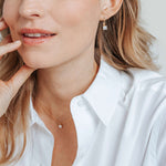 Ti Sento 78009ZY Gold-Plated Solitaire Drop Earrings