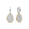 Ti Sento 78027ZY Gold-Plated Silver Earrings