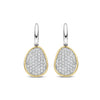Ti Sento 78027ZY Gold-Plated Silver Earrings