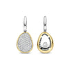 Ti Sento 78027ZY Gold-Plated Silver Earrings