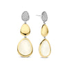 Ti Sento 78028MW Gold-Plated Silver Earrings