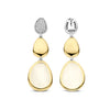 Ti Sento 78028MW Gold-Plated Silver Earrings