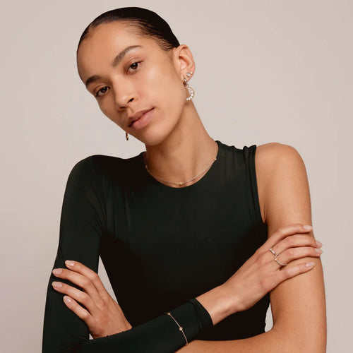 Ti Sento 7934ZY Gold-Plated Silver Stud Earrings