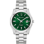 Bulova 96B429 Surveyor Automatic Silver Tone Stainless Steel Men's Watch