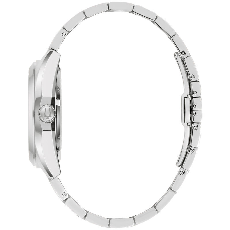 Bulova 96B429 Surveyor Automatic Silver Tone Stainless Steel Men's Watch