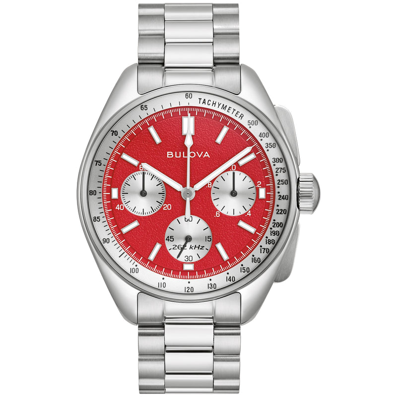 Bulova 98K115 Lunar Pilot Chronograph Stainless Steel Men's Watch