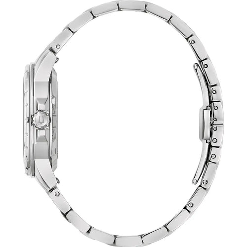 Bulova 96L326 Marine Star Automatic Mother-of-Pearl Dial Stainless Steel Ladies Watch