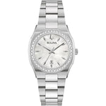 Bulova 96R245 Surveyor Mother-of-Pearl Dial Stainless Steel Ladies Watch
